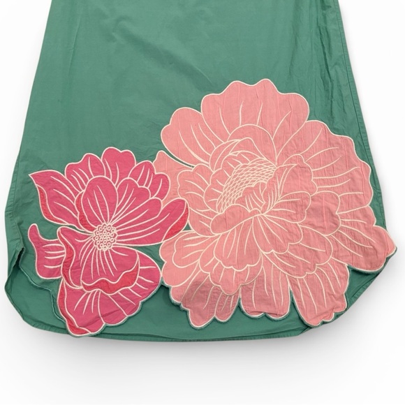 SOLD OUT FARM Rio Cotton A Line Maxi Flowers Women’s S - Picture 7 of 12